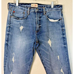 Vintage Gap Boot Fit Jeans Mens 32x30 Blue Distressed Core Denim
